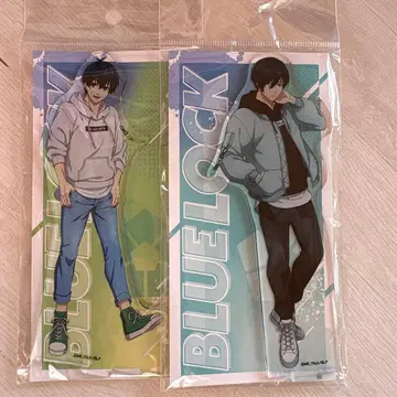 블루 록 아크릴 스탠드 린 이사기 후드티