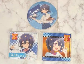 좀비랜드 사가 미즈노 아이지 코스터 세트