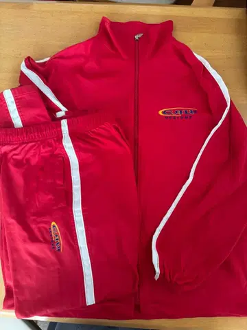 90년대 CRU 나일론 자켓 저지