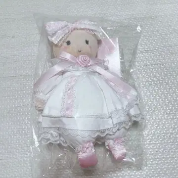 마스코트 홀더 (화이트 프릴) 마론 크림