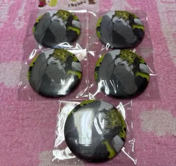 블랙스타 브라스 금강 캔뱃지 묶음 판매 5세트