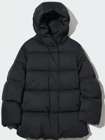 UNIQLO 유니클로 파우더 필 다운 숏코트 다운 자켓