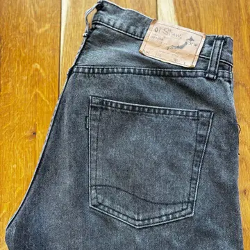 오어슬로우 orslow 105 블랙 데님 사이즈 1(S)