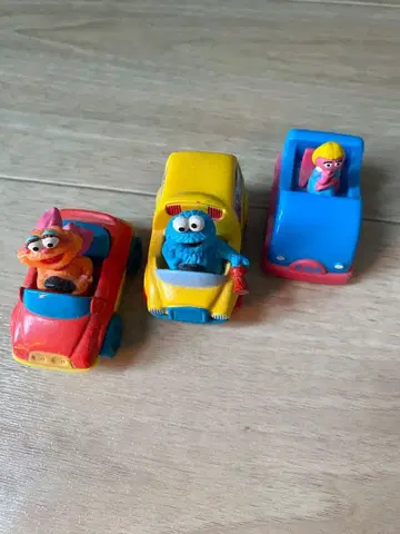 엘모와 친구들 캐릭터 자동차 세트