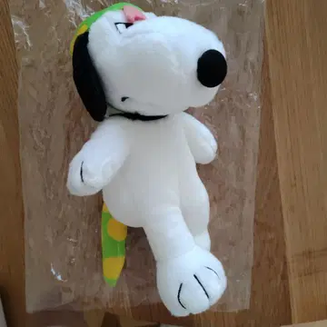 새상품 스누피 봉제 인형 뱀 모자