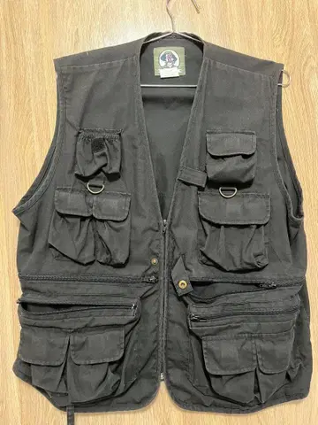 [ 구제 의류 ] 낚시용 조끼 블랙
