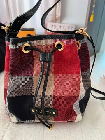 BLUE LABEL CRESTBRIDGE 체크 무늬 숄더백