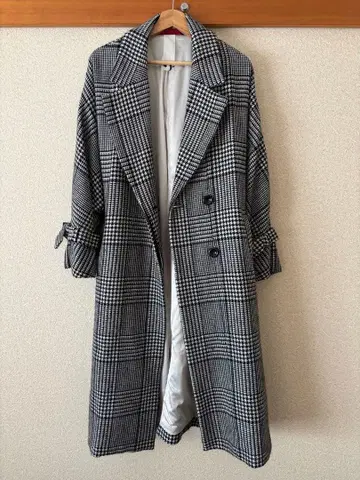 SOFFITTO 체크 롱 코트 체스터 코트 유나이티드 애로우즈