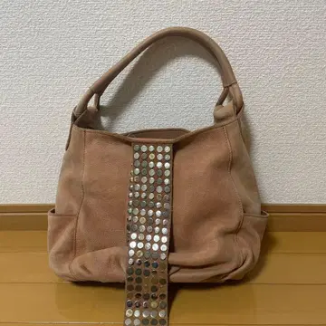 TRES 스터드 블랙 원숄더 핸드백 토트백 y2k