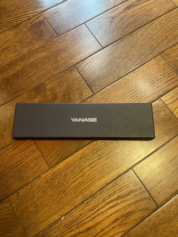 YANASE 블랙 손목시계 실리콘 밴드