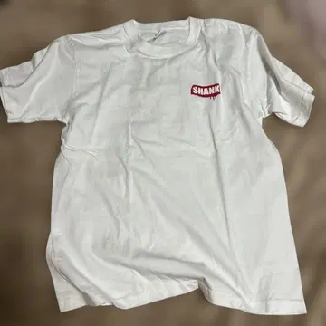 SHANK 투어 t셔츠 화이트