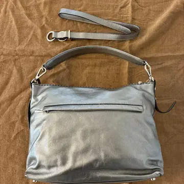 브론즈 가죽 숄더백