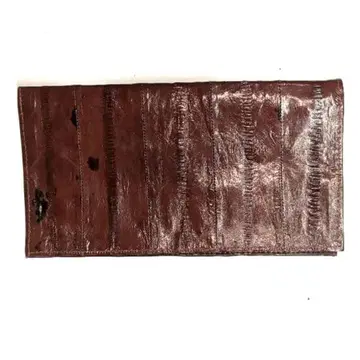 장어 가죽 지갑 장지갑 장어 홍차