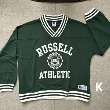 미사용 새상품 러셀 트레이닝복 맨투맨 스트릿 구제 의류 V넥