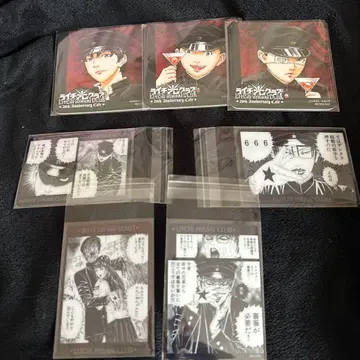 라이치 광 클럽 라이치 광 클럽 코스터 클리어 카드 크리카 7점 세트