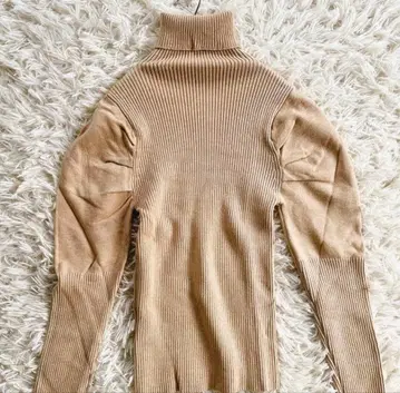 dazzlin 긴팔 터틀넥 니트탑 Free 베이지