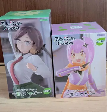 닌자와 암살자의 두 사람의 동거 피규어