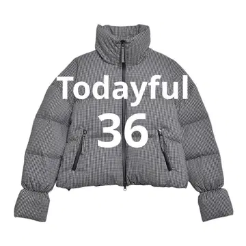 Todayful 체크 던 재킷 민트 당일 발송