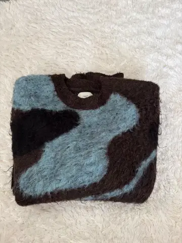 Ungrid 추상 패턴 긴팔 스웨터