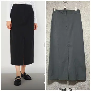 투모로우랜드 DES PRES 슬릿 롱 스커트 36