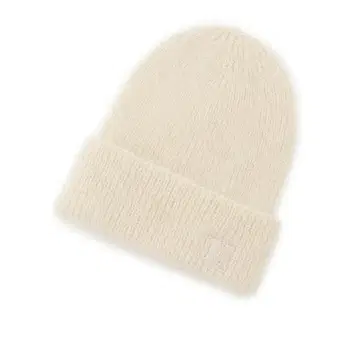 [ Mila Owen ] M 자수 니트 모자