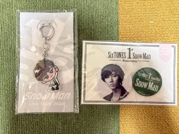 아베 료헤이 키링과 배지 세트