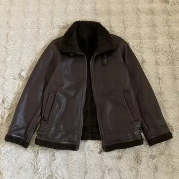 [레어] y2k 00s 퍼스트다운 페이크 레더 자켓 B-3