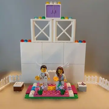 34 레고 웨딩 세트 미니 피규어 포함
