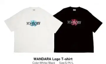YOASOBI 홀 투어 2025 티셔츠 블랙