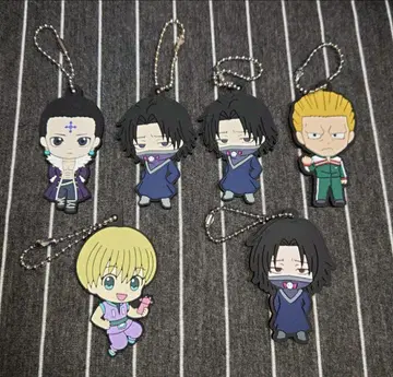 HUNTER x HUNTER 캡슐 러버 마스코트 환영여단 6점