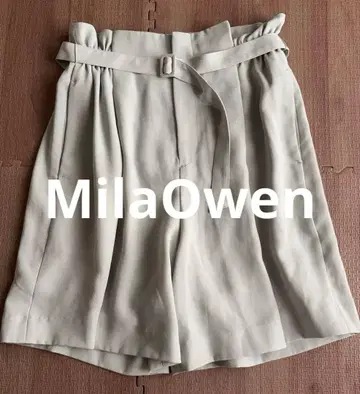 Mila Owen 미라 오웬 숏팬츠 큐롯 민트 컬러
