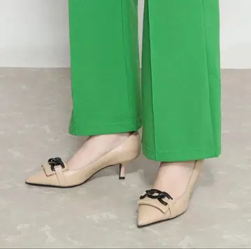 FABIO RUSCONI 펌프스 베이지 상자, 주머니 포함