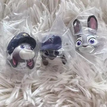 주토피아 반지 3개 주디 새상품 미사용 익명 배송