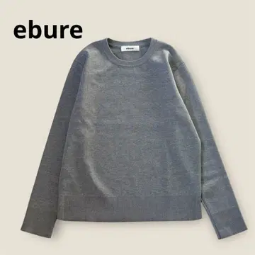 ebure 에부르 새상품급 고급 크루넥 니트 그레이 스테디셀러