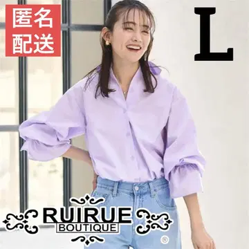 루일 에 부티크 2way 프레셔스 스탠다드 셔츠 긴팔 블라우스