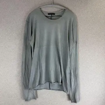 레어 the viridi-anne 피그먼트 다이 스티치 긴팔 티셔츠