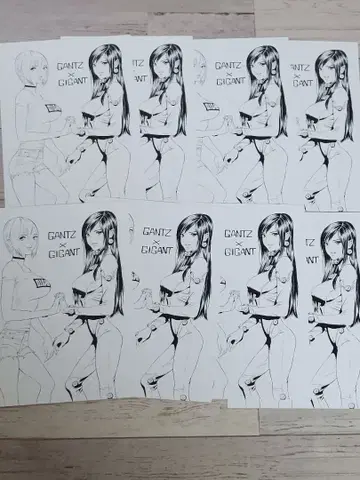 GANTZ x GIGANT 콜라보 혜택 엽서