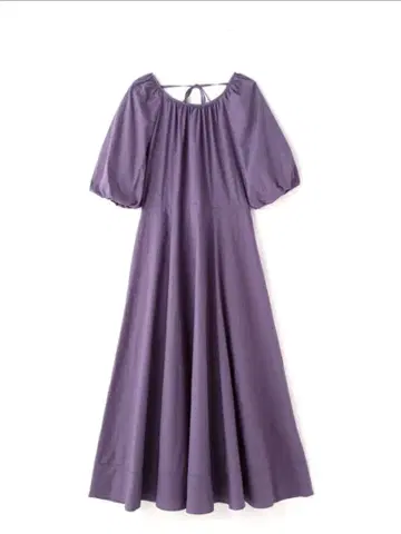 백리본 볼륨 원피스