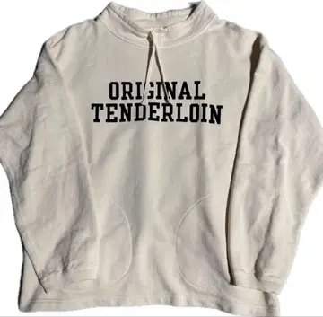 TENDERLOIN 화이트 맨투맨 S