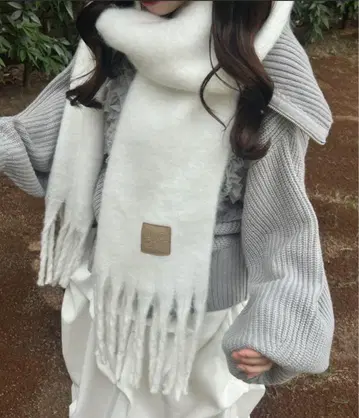 mellowneon 볼륨 컬러 머플러