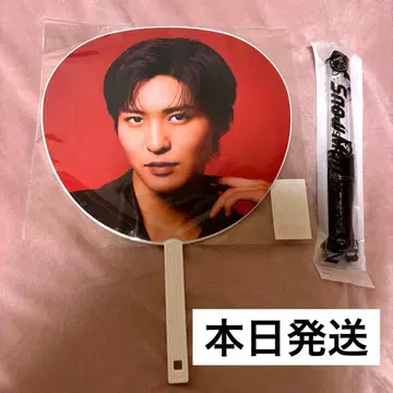 SnowMan ON 응원봉 부채 메구로 렌