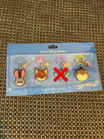 주토피아2 참 세트 3개입 디즈니 리조트 디즈니랜드