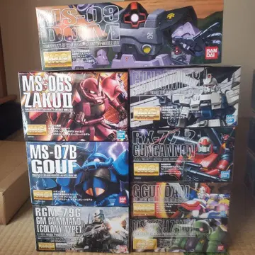 1MG 건담 프라모델 세트 14+1