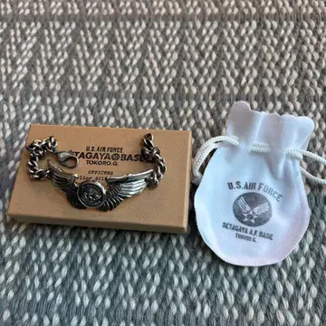 세타가야 베이스 S.E.A.F. 스털링 실버 윙 팔찌