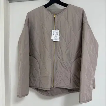 [ 새상품 ] 야마다야 MEDOC 리버서블 퍼 퀼팅 블루종