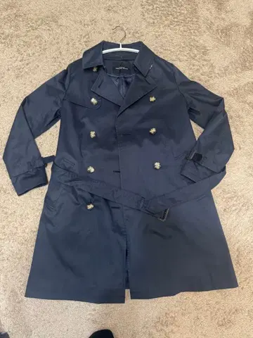 UNITED ARROWS 네이비 트렌치코트 36