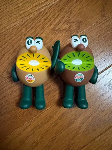 제스프리 키위 브라더스 피규어 2개 세트