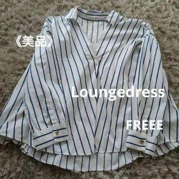 Loungedress 프리 풀오버 스키퍼 셔츠 스트라이프