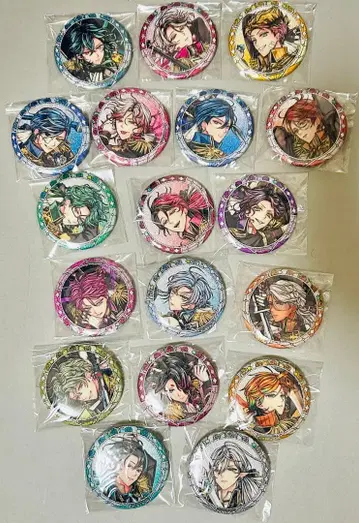 악마 집사와 검은 고양이 3주년 캔뱃지 컬렉션 컴플리트