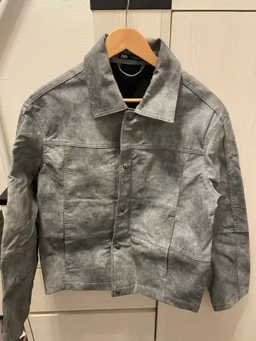 ZARA 그레이 데님 자켓 S 사이즈